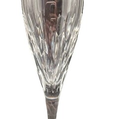 Galway Ireland 24% Lead Crystal Raindrops Champagne Flute Glass Discontinued