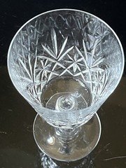 Chantilly Taille Beaugency Cristal D’Arques-Durand Wine Goblet Multiples Set 2