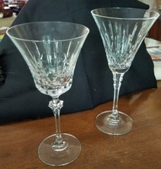 7 Metropolitan by Spiegelau Glasses 9″ & 8″ Water and Wine Cut Vertical Bowl EX