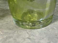 Kosta Boda Mine Lime Swirl Art Glass By Ulrica Hydman Vallien Sweden – Set of 6