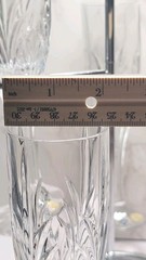 Set Of 2 Crystal Bohemia Champagne Flutes Jihlavske Sklarny