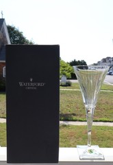 WATERFORD CLARION 9 7/8″ GOBLET IN BOX WITH LABEL