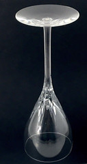 4 Lenox Crystal Firelight Clear Wine Goblets 8″ Glass Stemware Vintage 1987-2010