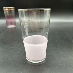 Lot Of Vintage Glasses Including 2 Bartlett Collins 1950 Gold Rim
