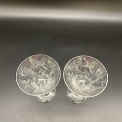 Glastonbury Lotus Vesta Clear 10pc Set: 8 Goblets & 2 Champagne Coupes