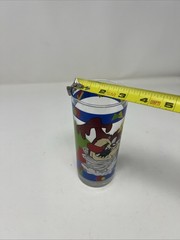 Vintage 1995 Looney Tunes Taz Tasmanian Devil 16 Oz Drinking Glass Tumbler
