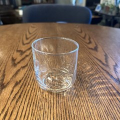 Libbey Glass Tumblers Wavy Textured Pattern Rocks Whiskey Glasses Set Of 5
