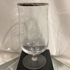 Lenox Iced Tea Goblet Lace Point (Platinum Trim) Discontinued REPLACEMENT