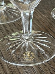 Rogaska GALLIA 4 Crystal Iced Tea Or Water Low Goblets Star Foot 8″