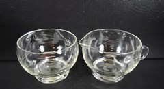 Princess House Heritage Creamer Pitcher Open Sugar Bowl Set