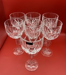 Waterford Crystal Wine Glass Goblet Marquis Markham – Set of 7