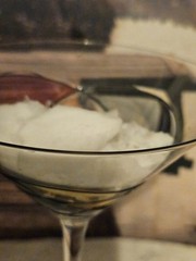 Vintage Crystal Martini Glasses by Artland Helios