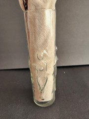 1 Vtg Libbey La Femme 3D Nude Female High Ball Glass Cocktail Tumbler