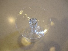 Libbey Rock Sharpe Arctic Rose Base Star Of David Liquor Cocktail Glass Stem3005