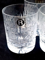Rogaska Aleksander 5 Cordial Whiskey Shot Glasses 2.5 X 2″