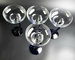 Vintage-Set of 4 -Bravura by LIBBEY GLASS COMPANY – Margarita Glasses – 7 1/8″