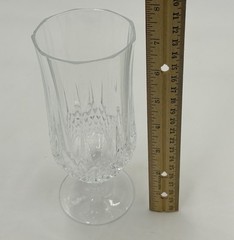 Vintage Goblet Cristal d’Arques Longchamp Cut Crystal Footed Table-setting
