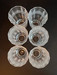 Cristal d’Arques Annecy Clear Set Of 6 Highball Glasses 4 7/8” 10 Oz. EUC