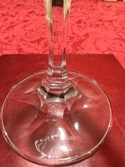 Vintage Cristal D’Arques Masquerade Crystal Goblets Set of 14 France Ex Cond