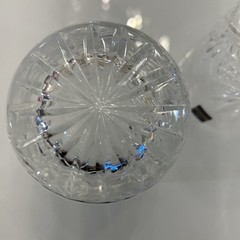 Set of 2 Gleneagles Crystal GLZ2 Old Fashioned Glass 3.5 x 3wide