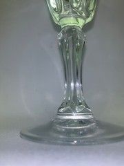 Rare 6 Fluted Champagne Flamenco J.G DURAND & Cie 62510 ARQUES France 5 1/2 Oz