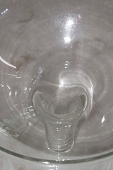 Vintage Hand‑Finished Coupe Glass – Mid‑Century Barware – Ground Pontil