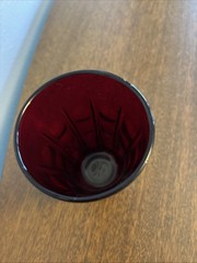Anchor Hocking ROYAL RUBY HIGH POINT Red 4 1/4″ Water Juice Tumbler
