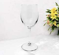 Bormioli Rocco Italy NEW SARA Crystal Clear 14 1/2 OZ Burgundy Wine Glass NEW