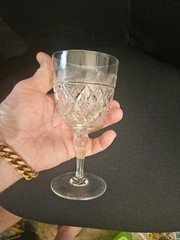 Thomas Webb Heirloom Water Goblet 6 1/4″ Tall England