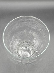 Set of 4 Vtg MCM Indiana Glacier Bark Textured Clear Drinking Glasses 16Oz 5.5″