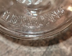 Disaronno Cristalleria Italiana Crystal Champagne Flute Glasses 9.5″ Set Of 2