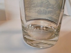 2 Vintage Arby’s Currier & Ives Collector Glasses Farm Winter & Road in Winter