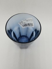 Libbey Glass Company» Gibraltar Dusky Blue» 5 1/8 Inch Flat Iced Tea Tumbler