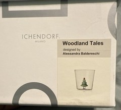 Ichendorf Woodland Tales Xmas Tree Tumbler RARE New