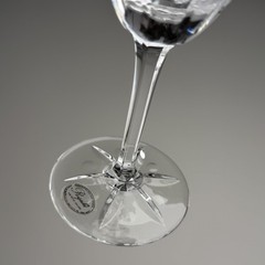 Set of 4 Rogaska Crystal Royal Gallery Champagne Flutes Slovenia 8.25″ Exc 1990