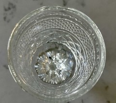 6. Vintage Anchor Hocking WEXFORD WINE GOBLETS 5 3/8″ tall