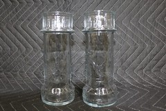 Red Lobster Restaurant Lighthouse Glasses 7.5 in Tall – Set of 2