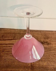 Six THEREISENTHAL for F. SCHMIDT ‘Garda’ Swirl Rosaline MCM Champagne Coupes