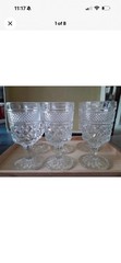 Anchor Hocking Wexford CLARET WINE Glasses Set of 5 Stemware 5-3/8″ Tall