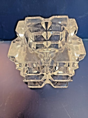 IRISH CRYSTAL HERITAGE TEA LIGHT MADE IN IRELAND 2 AND 3/4 INCH TALL