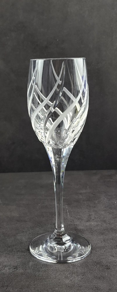 Vtg, MIKASA Windlass, 6oz. Wine Glass & 8oz. Water Goblet Blown Glass, You pick