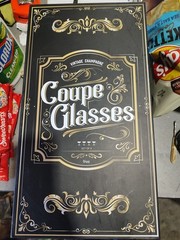Crystal Vintage Design Ribbed ArtDe Coupe Champagne Glasses 9oz