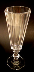 Villeroy & Boch Crystal Royale Fluted Glass Champagne Wine Clear 8-Sided 7″ Stem