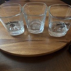 Three Jack Daniel’s Bourbon Glasses