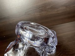 4 Rare Cambridge Georgian Heatherbloom 4” Neodymium Glass Tumblers Color Change