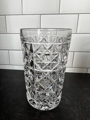 Set of 4 Fostoria Rosby Highball Glasses Heavy Barware Clear 12 oz