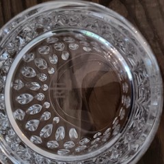 Set of 3 Ralph Lauren Crystal ASTON Double Old Fashioneds Glasses Whiskey Rocks