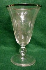 Reizart (For Lenox) KINGSLEY 6-1/8″ Water Goblets SOLD IN SET OF SIX