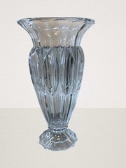 Shannon by Godinger Crystal 16” In Contessa Large Flower Vase STUNNING