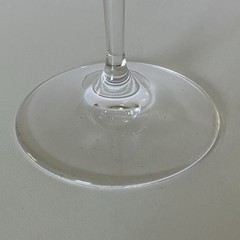 Vintage Martini Glasses Crystal Set Of 2 Starburst Lines Cosmopolitans Cosmo EUC